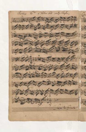 Partiten; vl; d-Moll; BWV 1004