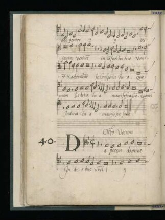 40. Da pacem domine