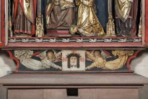 Annenaltar — Schweißtuch der Veronika