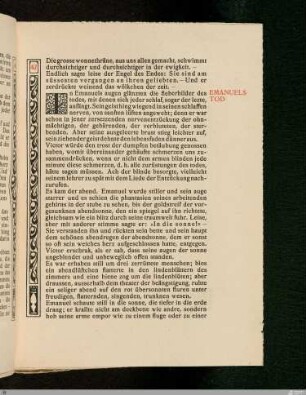Emanuels Tod