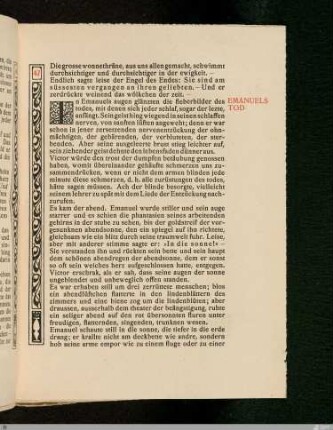Emanuels Tod