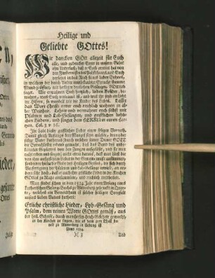 Heilige und Geliebte GOttes!