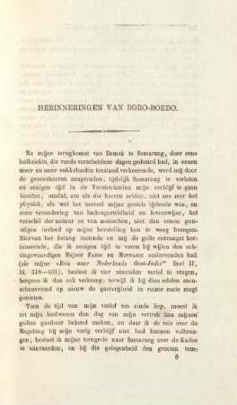 Herinneringen van Boro-Boedo