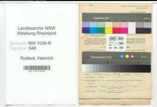 Entnazifizierung Heinrich Rodeck , geb. 01.11.1920 (Arzt)