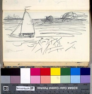 Segelboot auf dem Bodensee