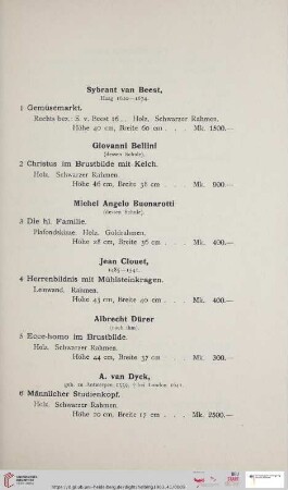 Ölgemälde alter Meister