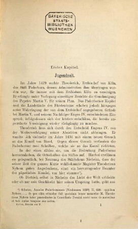 Dietrich von Nieheim : Theodericus de Nyem ; sein Leben und seine Schriften