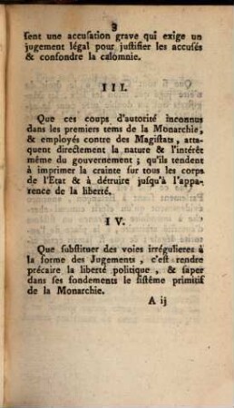 Arrêté Et Articles Des Remontrances Du Parlement A Toulouse : Au sujet des 30 Exilés du Parlement séant à Besançon ; Du 19 Juillet 1760