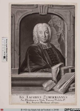 Bildnis Johann Jacob Zimmermann