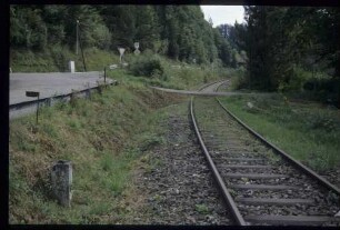 Strecke in km 16+500