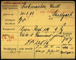 Siebmacher, Paul - Siegfried, Wilhelm