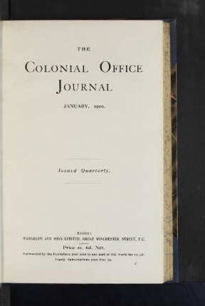 January, 1910