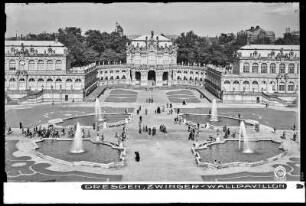 Dresden, Zwinger, Wallpavillon