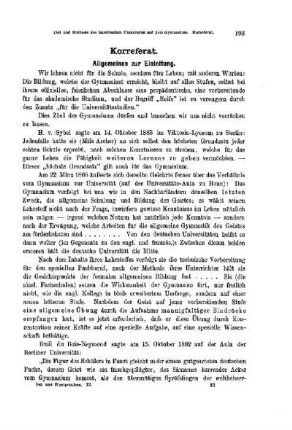 Ziel und Methode des lateinischen Unterrichts auf dem Gymnasium mit Rücksicht auf die revidierten Lehrpläne vom 31. März 1882 : [Korreferat]