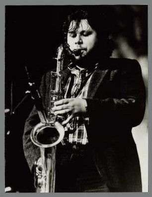 Tony Lakatos : Portrait des Jazz-Saxophonisten Tony Lakatos beim Jazz Jamboree Warschau 1983