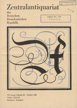 Nr. 1109: Slavica