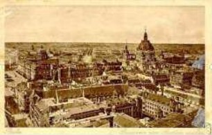 Berlin, Panorama vom Rathaus gesehen