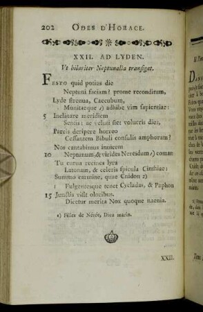 XXII. Ad Lyden = XXII. A Lydé