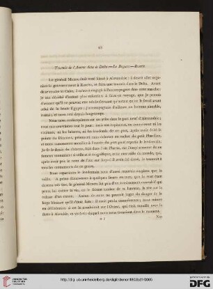 Tournée de l'Auteur dans le Delta. - Le Bogaze. - Rosette
