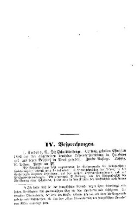 Besprechungen