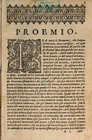 Specchio spirituale del principio e fine della vita humana