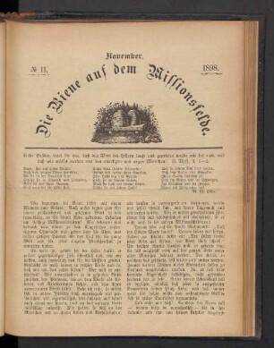 N° 11. November. 1898