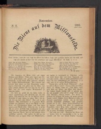 N° 11. November. 1898