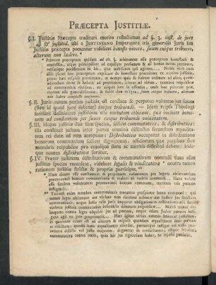 Praecepta Justitiae