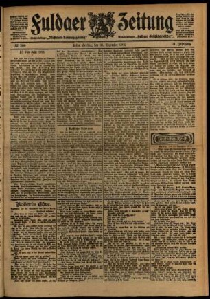 Ausgabe vom Freitag, den 30. Dezember 1904.