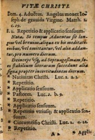 Tabvla Meditandi Vitam Et Passionem Christi : Omnibus totius anni diebus accommodata