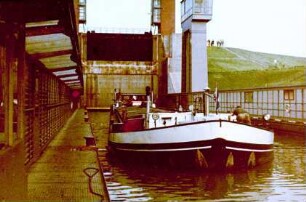 Neues Schiffshebewerk Henrichenburg/Dortmund-Ems-Kanal (DEK)