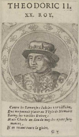 Bildnis von Theodoric II.