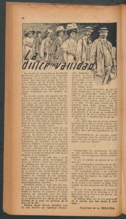La dulce vanidad