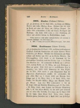 3355. Sander (Nathanael Philipp)