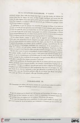 Paragraphe IX