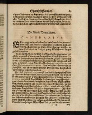 69-73, Die vierte Betrachtung