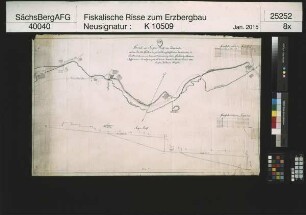 Teil von Drebach von der Brettmühle bis zur herrschaftlichen Mahlmühle und der Ölmühle einschließlich des Mundloches des Johannes Enthauptung Stolln