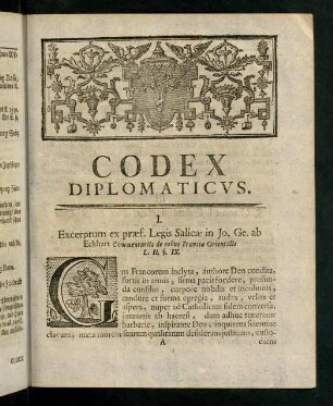 1-432, Codex Diplomaticus