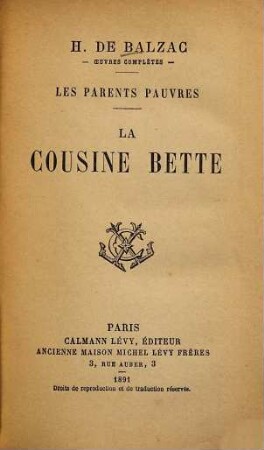Oeuvres complètes, 6