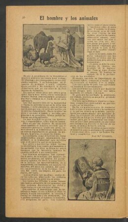 El hombre y los animales