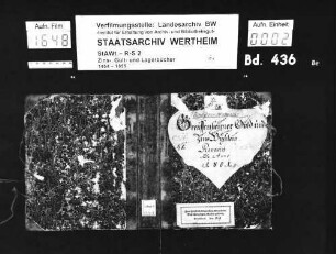 Greußenheimer Gült- und Zinsbüchlein, renoviert de anno 1801 (mit Namenregister)
