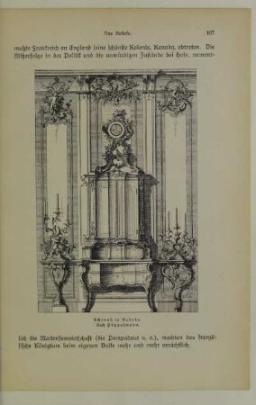 Schrank im Rokoko