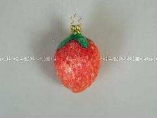 Christbaumschmuck: Erdbeere