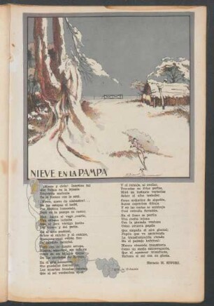 Nieve en La Pampa