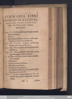 [Contentorum Elenchus]