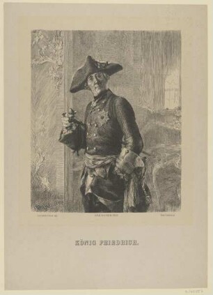 Bildnis des Friedrich II., König von Preußen
