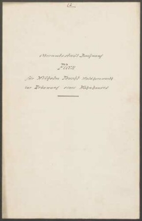 Feucht, Wilhelm, Waldhornwirt Bau eines Wohnhauses