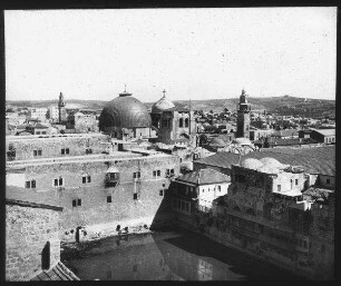 Hiskiateich u. Grabeskirche [Jerusalem]