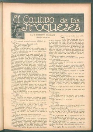 El cautivo de los iroqueses : (Novela completa)