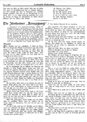 Die Isenheimer „Kreuzigung“